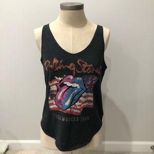 Urban Outfitters Rolling Stones graphic tank top